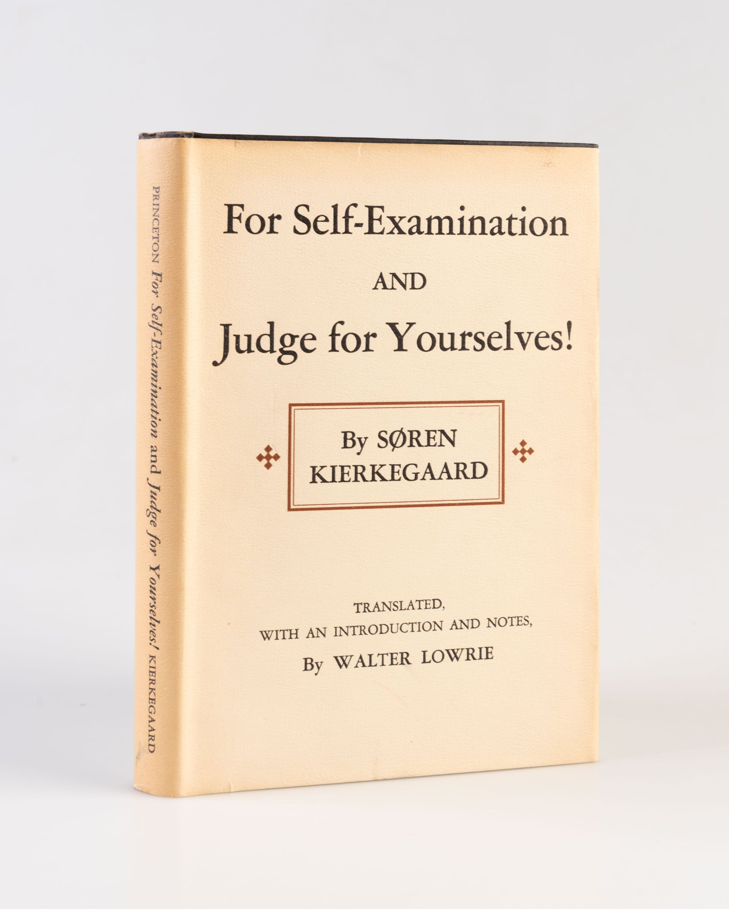 For Self-Examination and Judge For Yourselves!