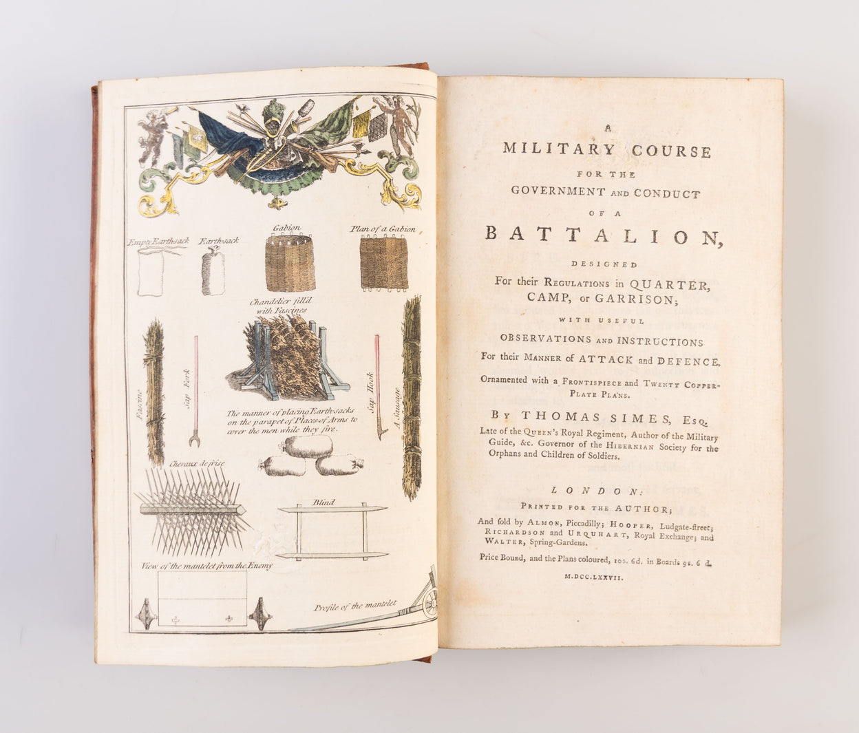 A Military Course for the Government and Conduct of a Battalion,