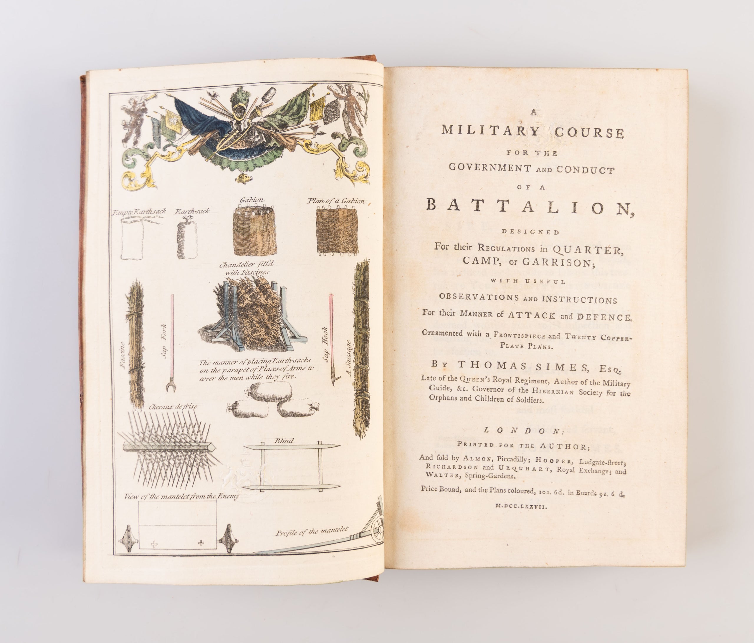 A Military Course for the Government and Conduct of a Battalion,