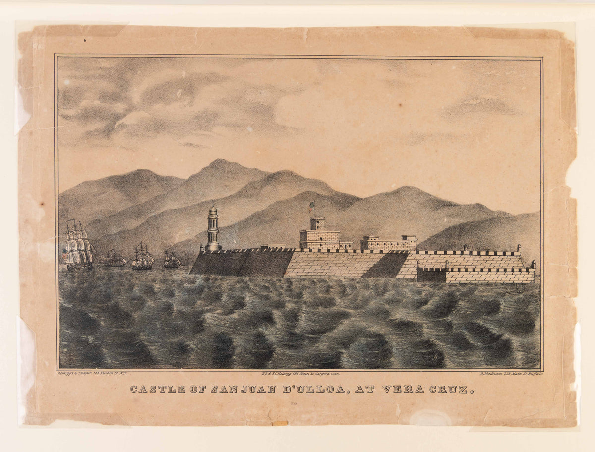 Castle of San Juan d'Ulloa, at Vera Cruz.