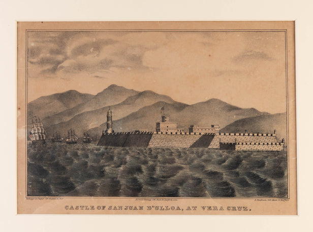 Castle of San Juan d'Ulloa, at Vera Cruz.
