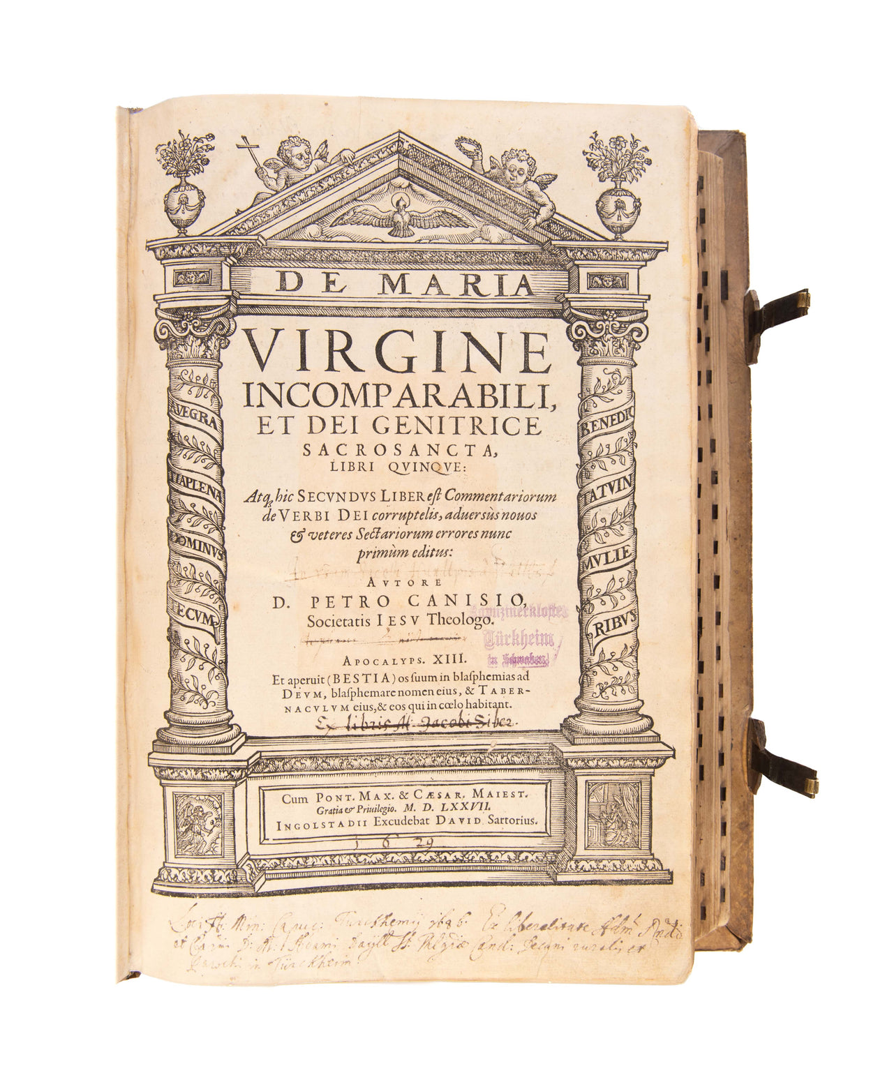 De Maria Virgine incomparabili, et dei genitrice sacrosancta, libri quinque.