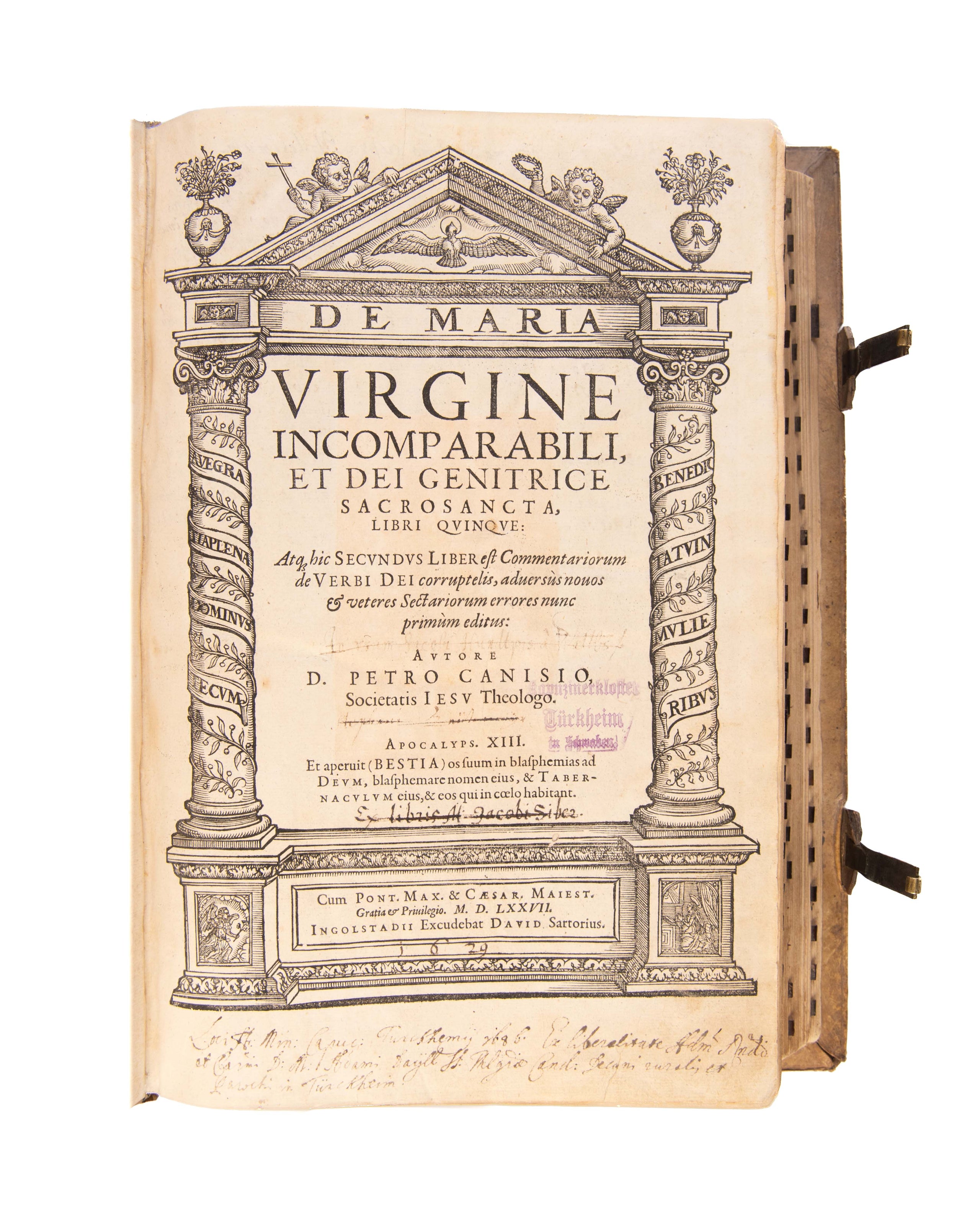 De Maria Virgine incomparabili, et dei genitrice sacrosancta, libri quinque.
