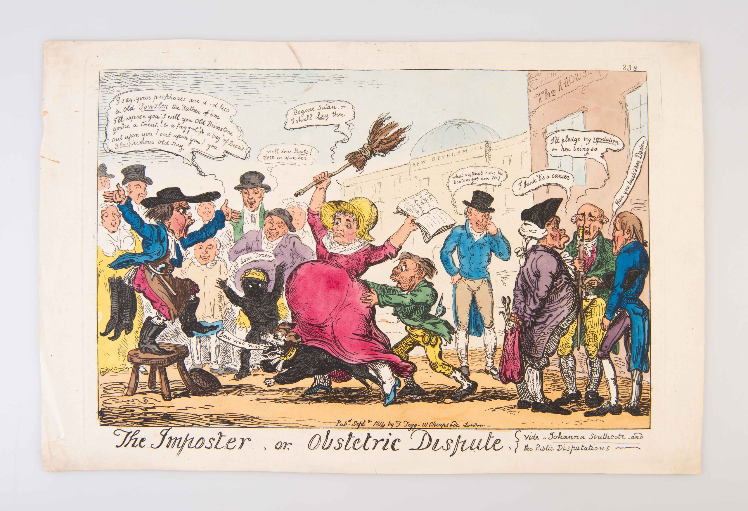 The Imposter or, Obstetric Dispute.