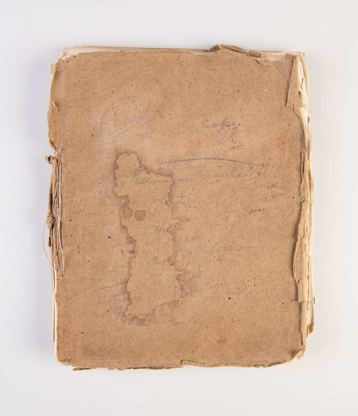 Original scribal manuscript draft, with numerous manuscript corrections, of Senior's 'Report - On the State of Agriculture'. Published anonymously in the Quarterly Review (July 1821), pp. 467-504.