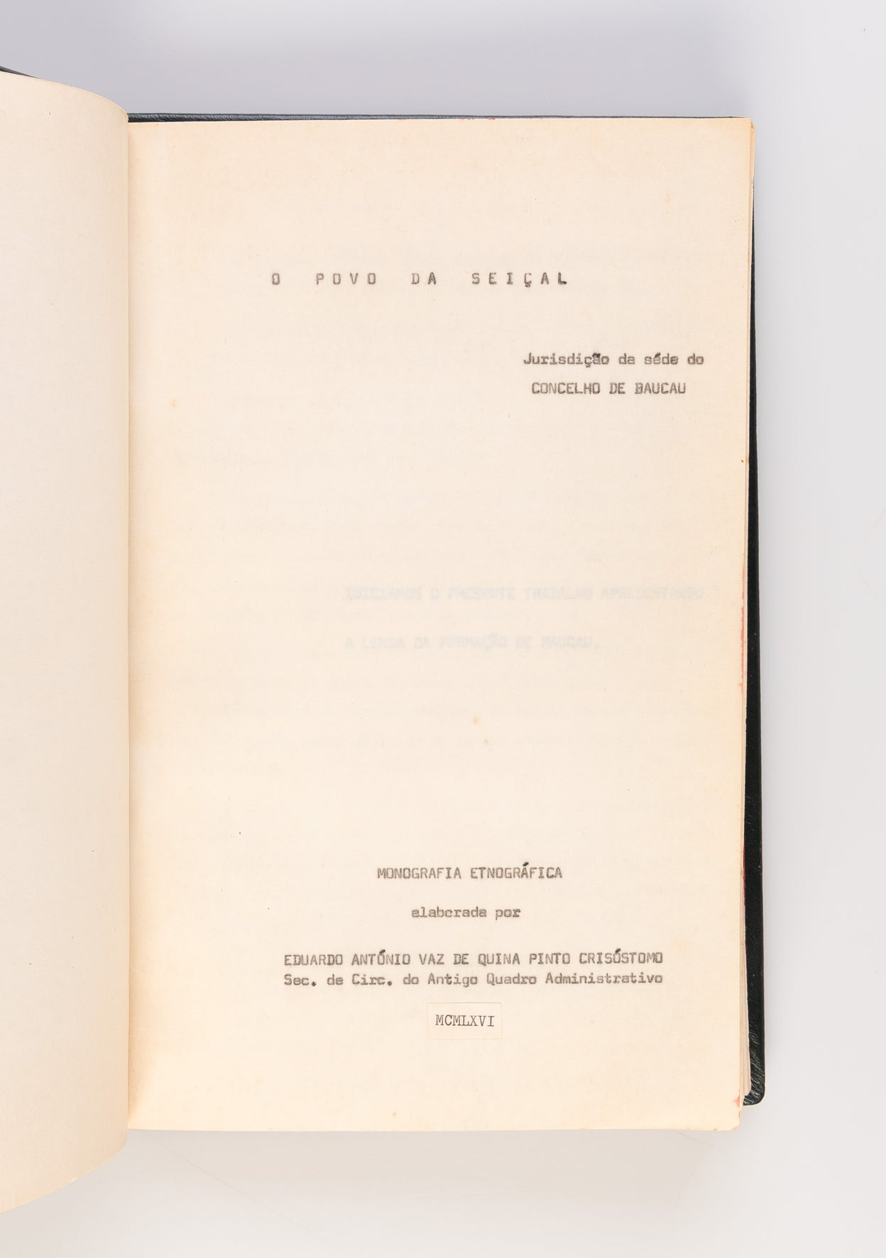 O Povo da Seiçal ...