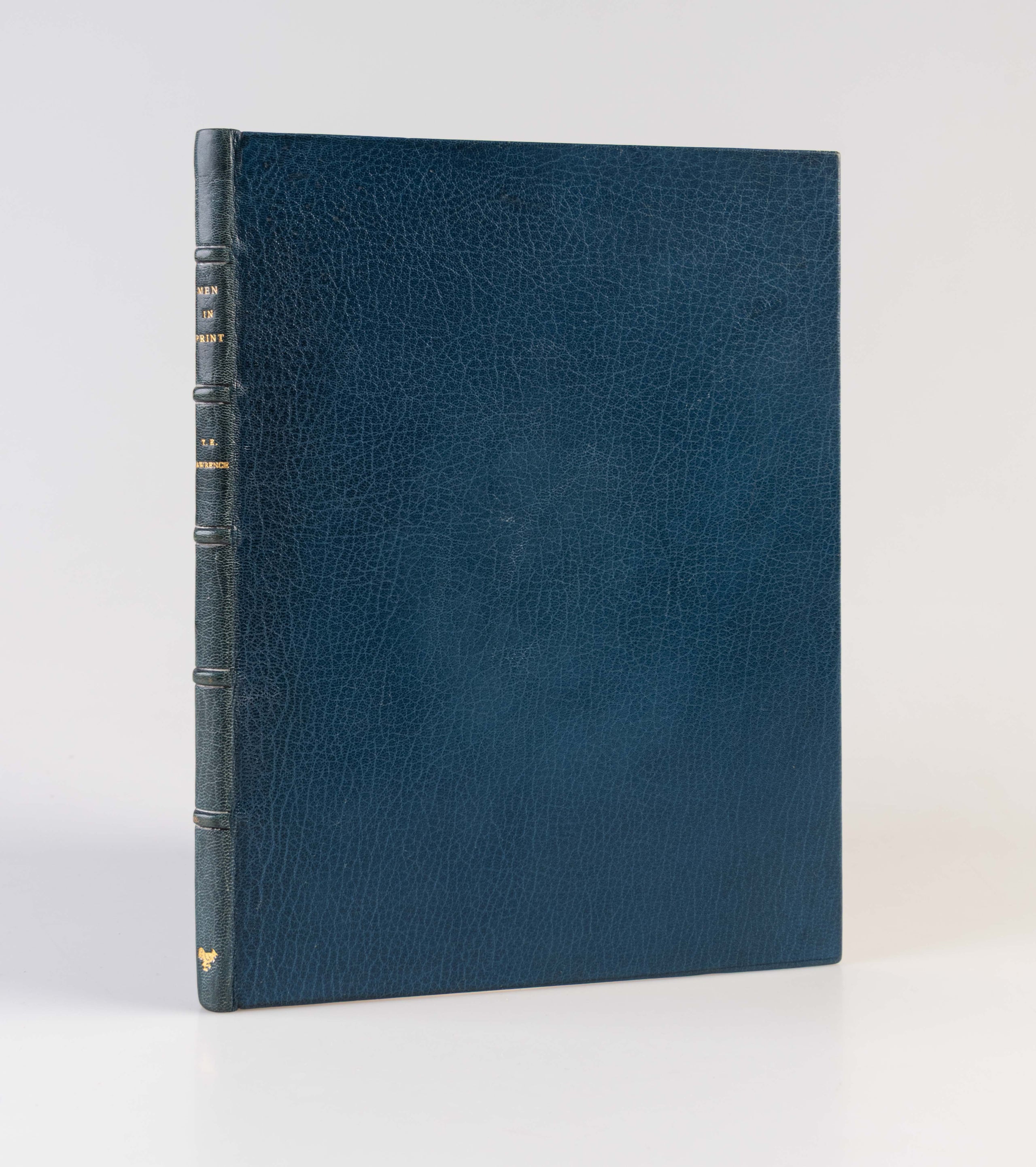 Men in Print. Essays in Literary Criticism. Introduction by A.W. Lawrence.