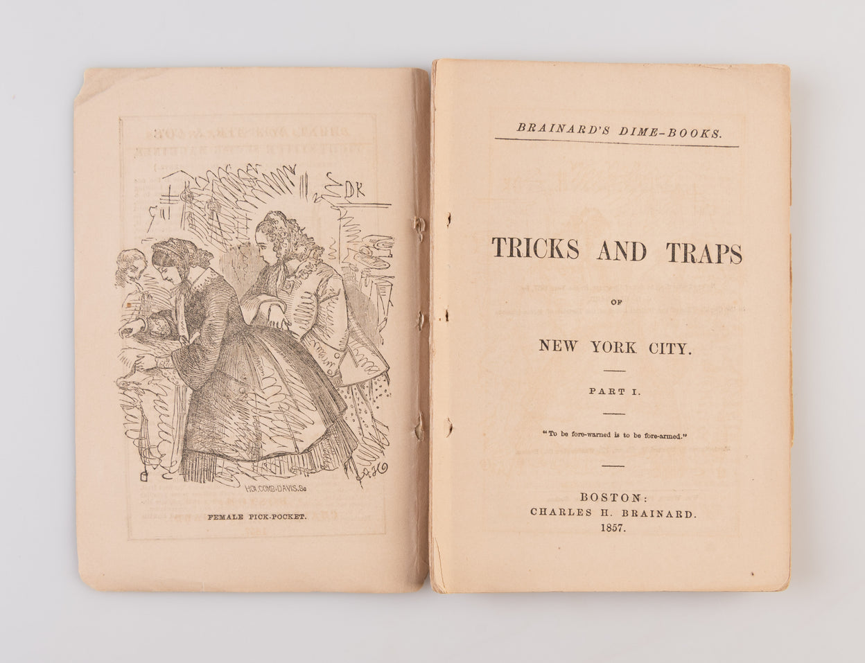 Tricks and Traps of New York City.