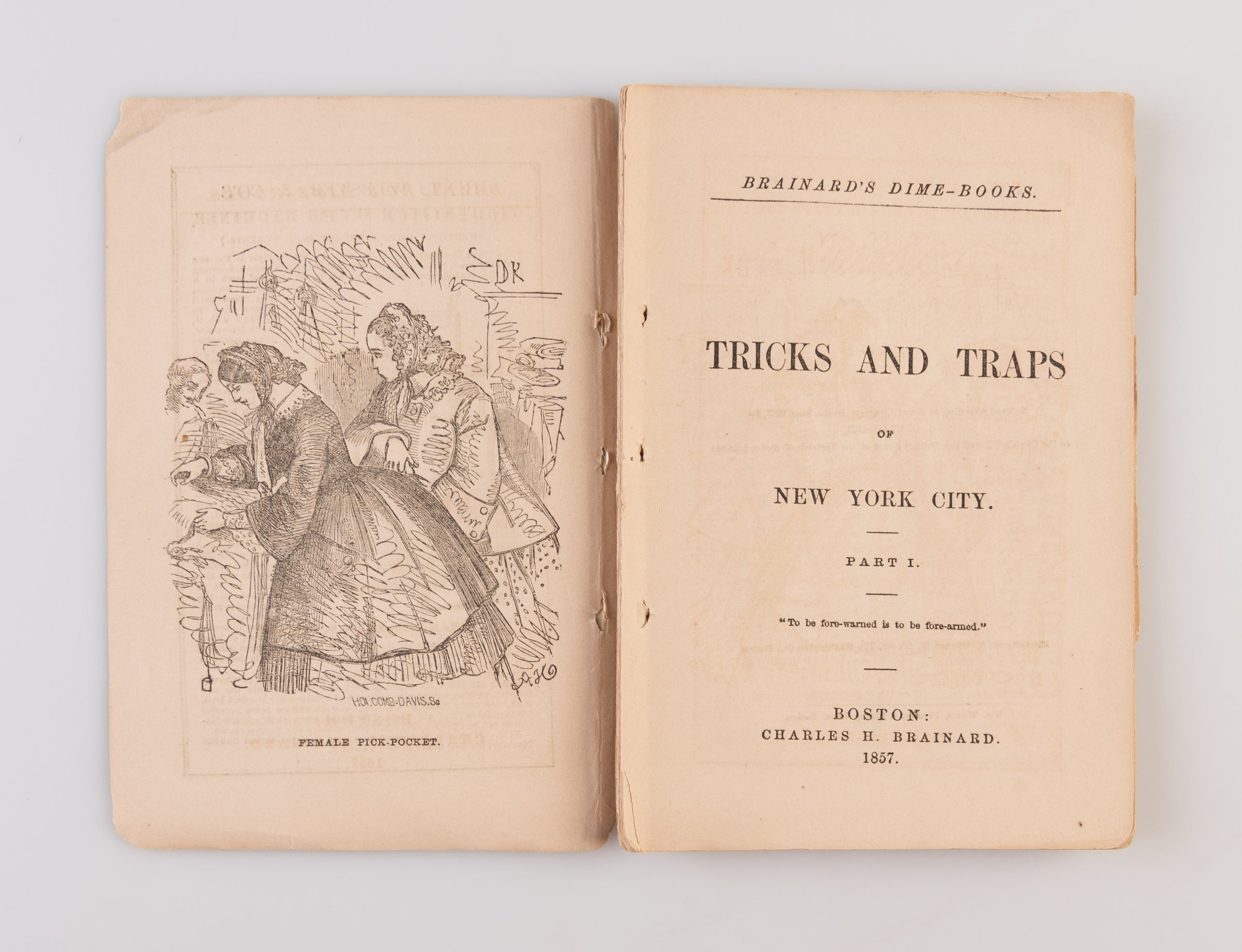 Tricks and Traps of New York City.