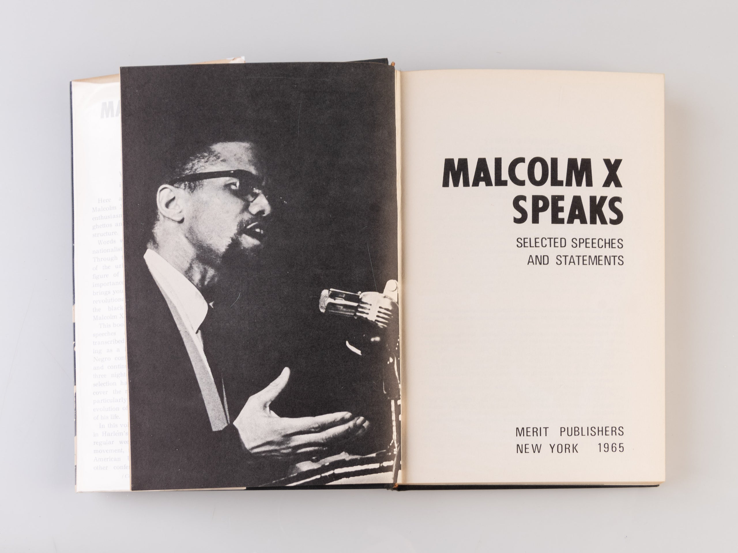 Malcolm X Speaks.