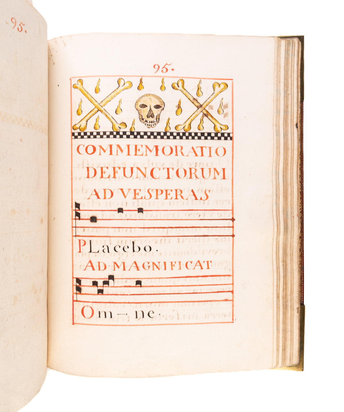 Collectarium ex omnibus quae per annum in festis solemnioribus R P Priori B M Magdalenae Rothomagensis titulari vel cantanda vel recitanda incumbunt.