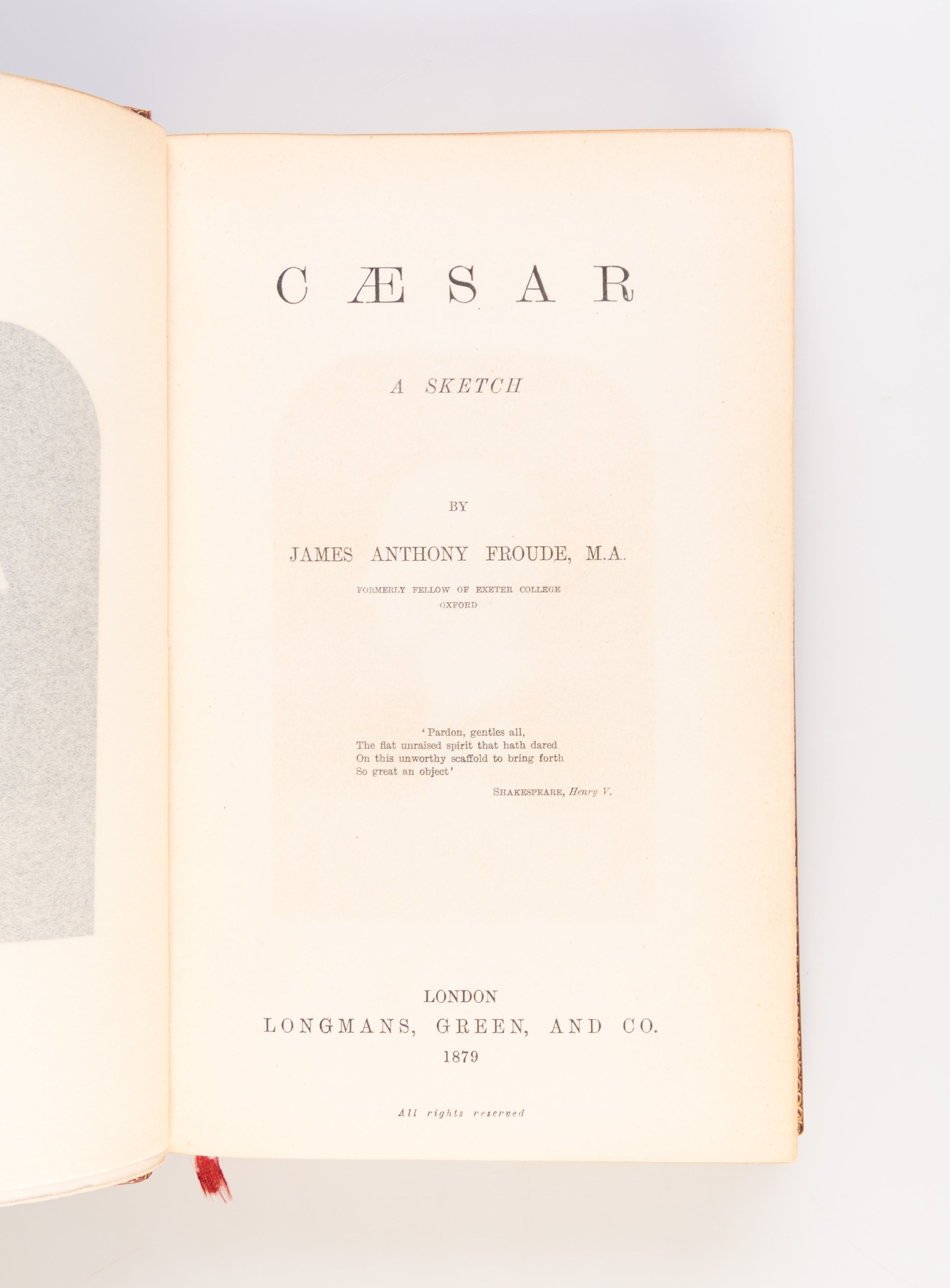 Cæsar. A Sketch.