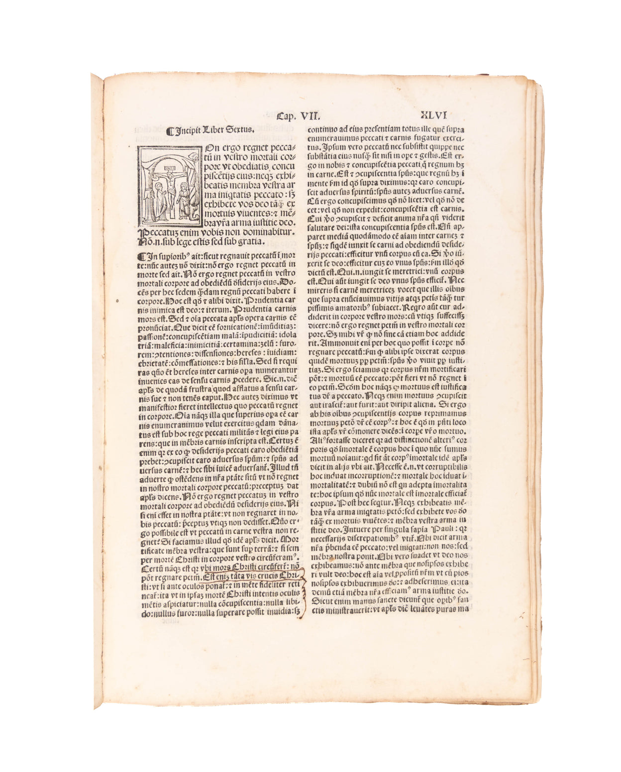 Explanatio Origenis Adamantii presbyteri in epistola Pauli ad romanos divo ieronimo interprete