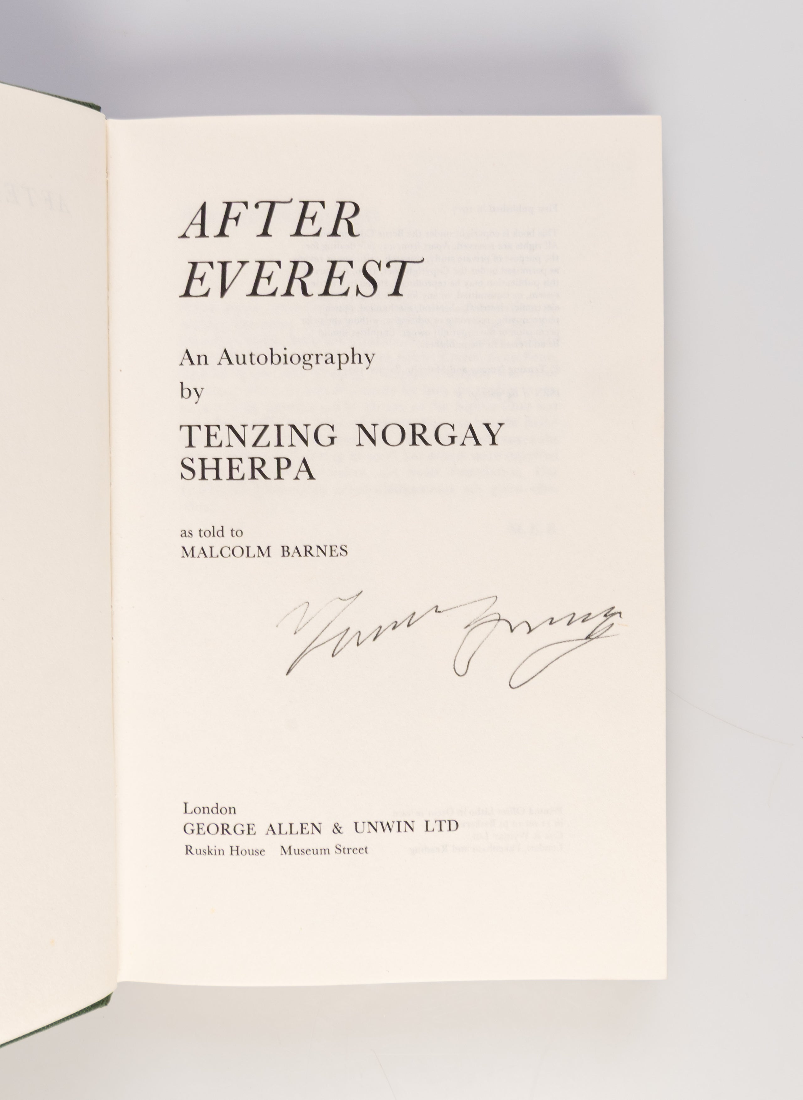 After Everest.
