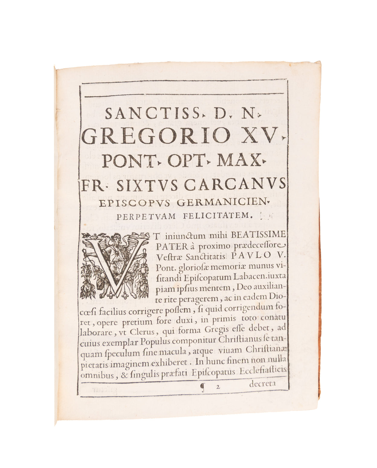 Aggiographia veri ecclesiastici ex sacris Verbis, & Sententiis instar continuatae orationis laboriose contexta.