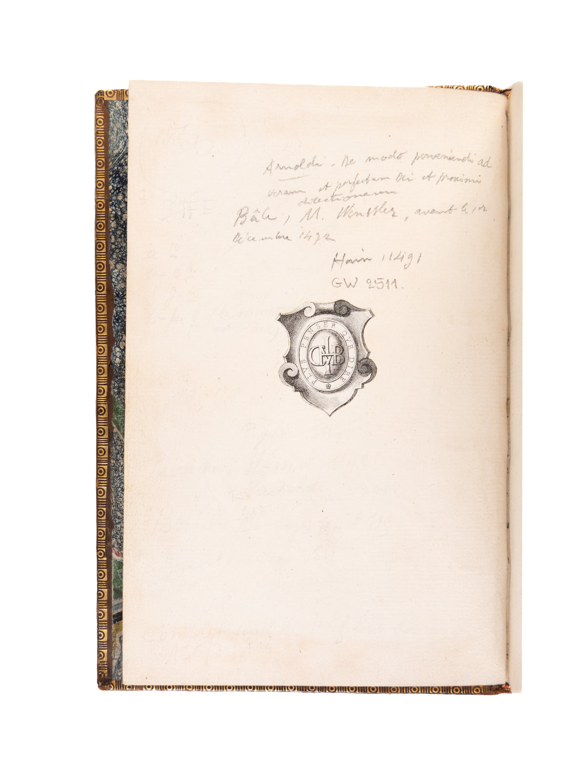 Tractatus de modo perveniendi ad veram et perfectam Dei et proximi dilectionem.