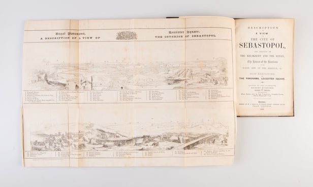 Description of a view of the city of Sebastopol, the assaults of the Malakhoff and the Redan, the retreat of the Russians to the north side of the harbour ...