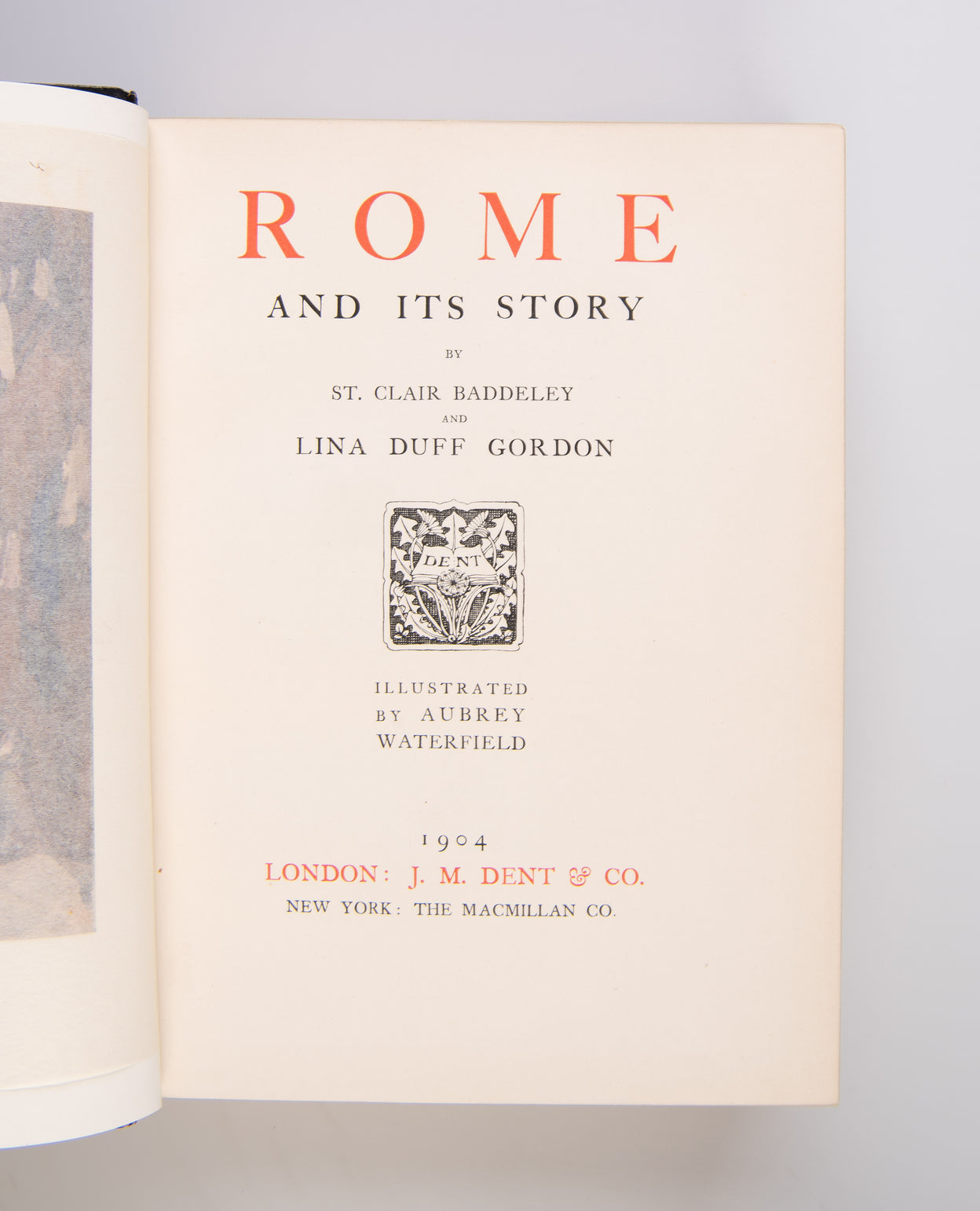 Rome and its Story.