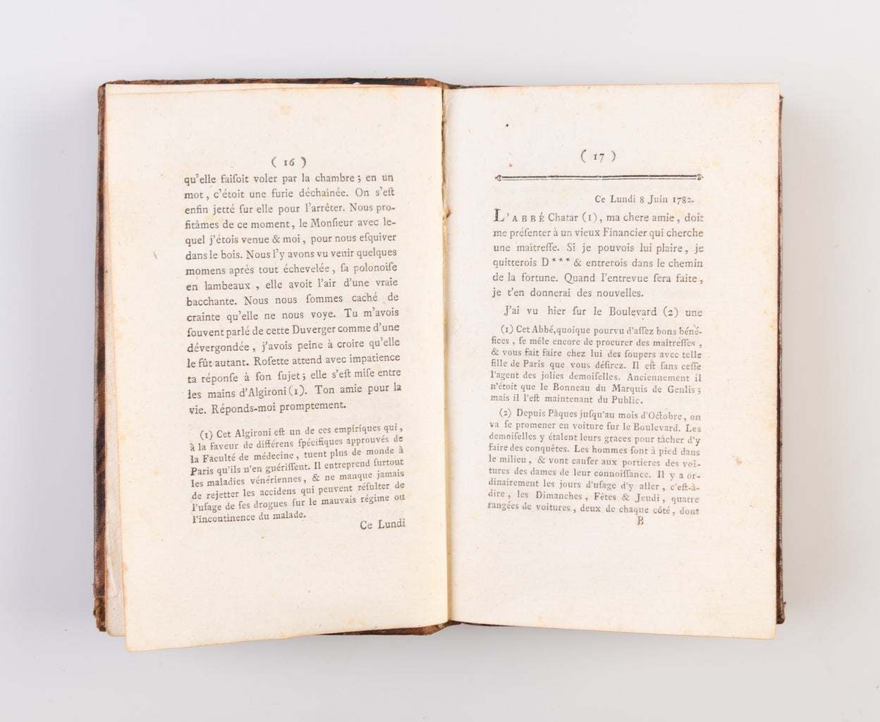 Lettres de Julie a Eulalie, ou Tableau du Libertinage de Paris.