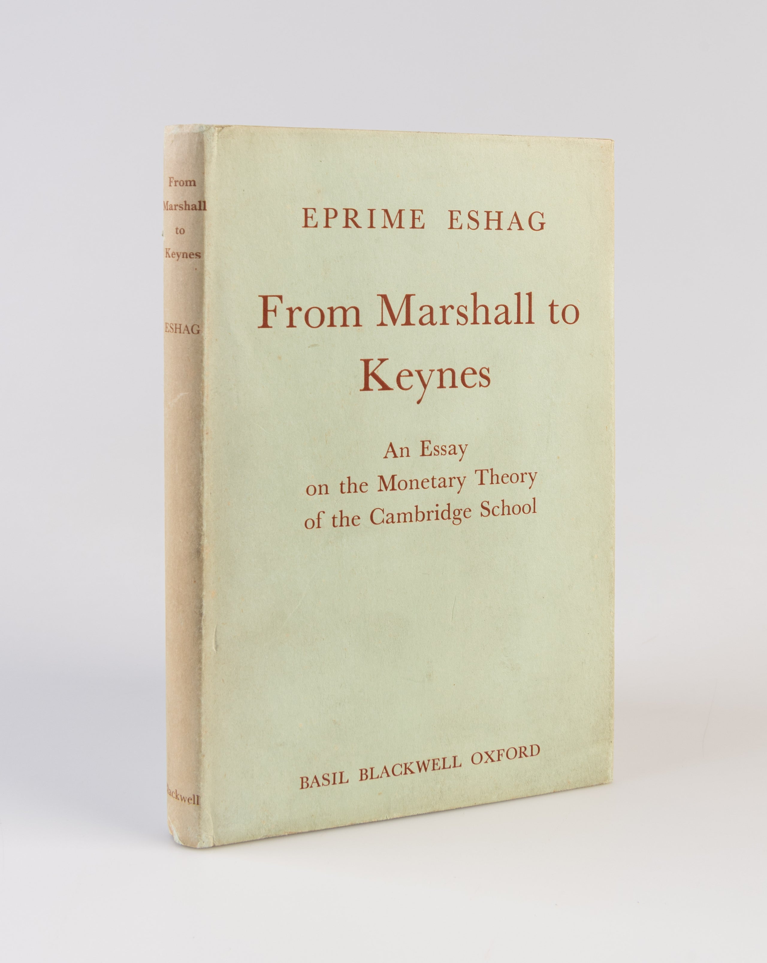 From Marshall to Keynes. An Essay on the Monetary Theory of the Cambridge School.