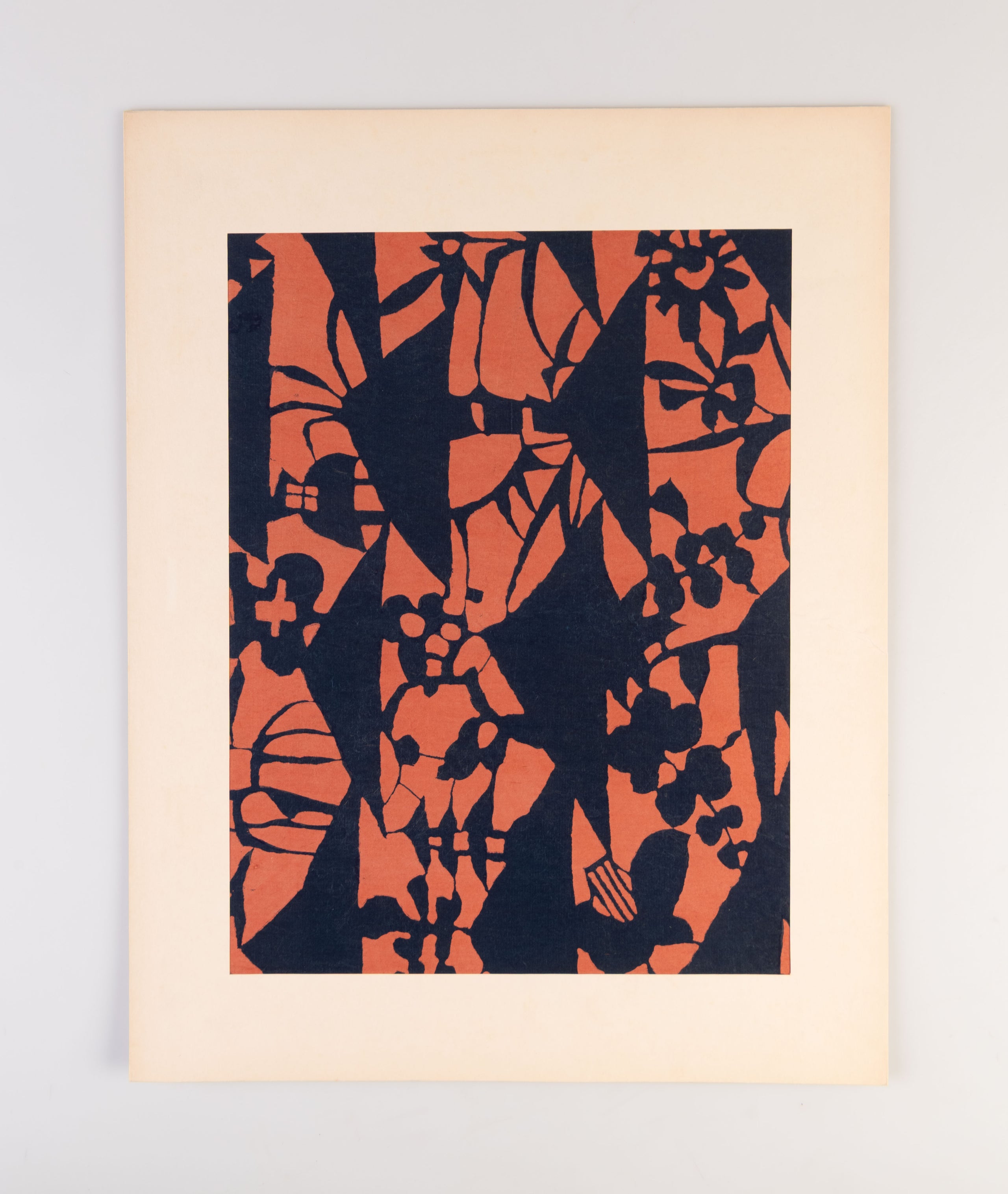 Katazome mon-shi shu [Collection of stencil-dyed patterned papers]