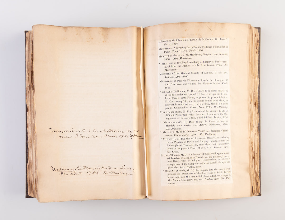 A Catalogue of the Books belonging to the Norwich and Norfolk United Medical Book-Society.