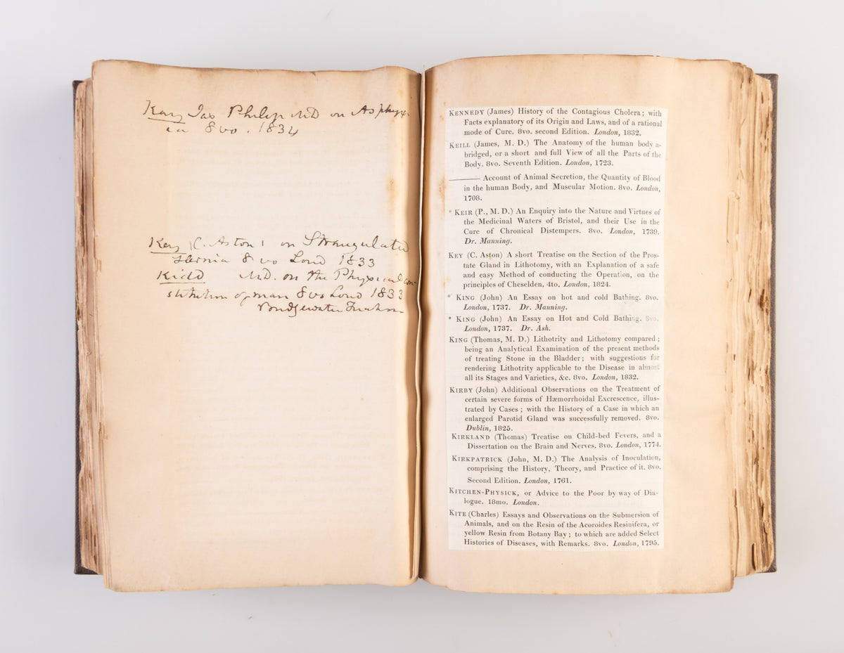 A Catalogue of the Books belonging to the Norwich and Norfolk United Medical Book-Society.
