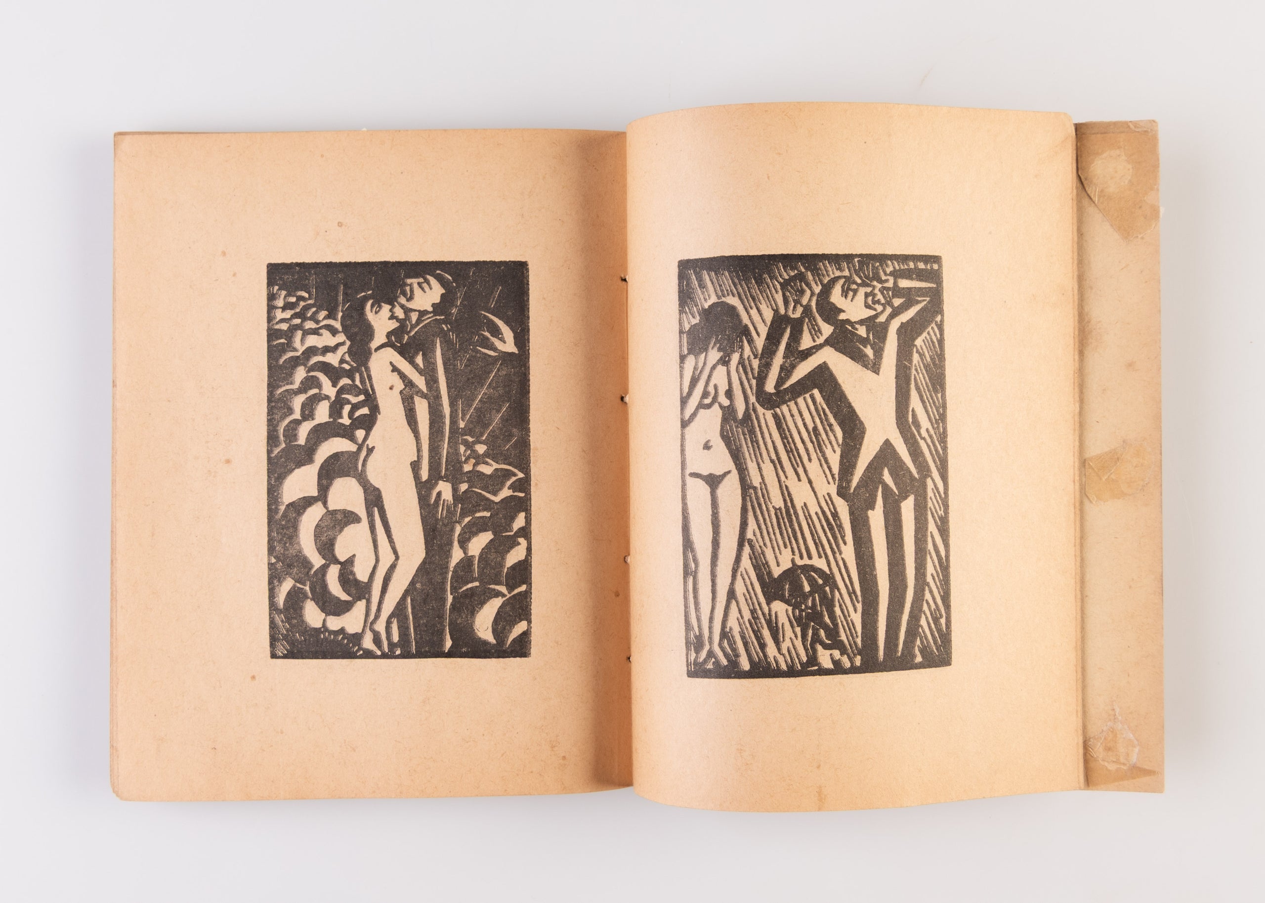 Mei you zi de gu shi - Mu ke lian huan tu hua gu shi. [A Story without Words - A Story illustrated by Woodblock Engravings].