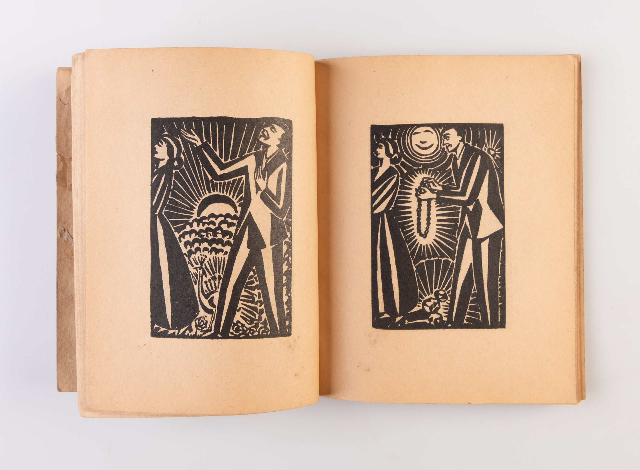 Mei you zi de gu shi - Mu ke lian huan tu hua gu shi. [A Story without Words - A Story illustrated by Woodblock Engravings].