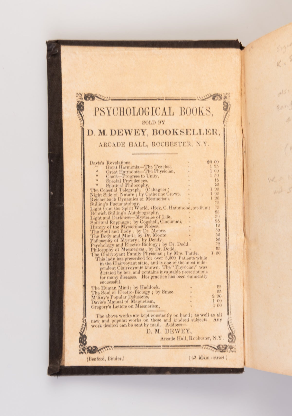 Light from the Spirit World. Comprising a Series of Articles on the Condition of Spirits, and the Develpment of Mind in the Rudimental and Second Spheres.