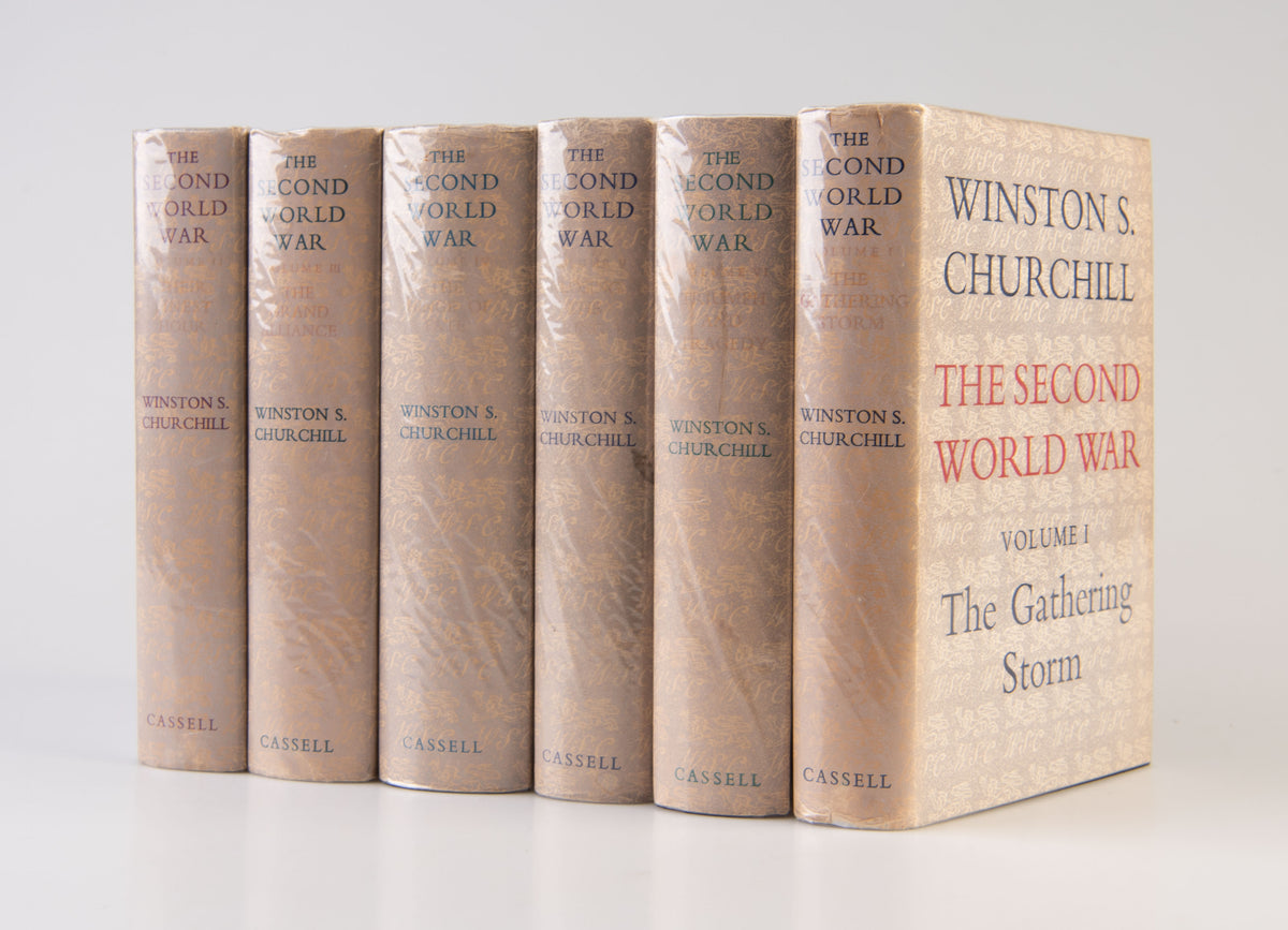 The Second World War: The Gathering Storm; The Finest Hour; The Grand Alliance; The Hinge of Fate; Closing the Ring; Triumph and Tragedy.