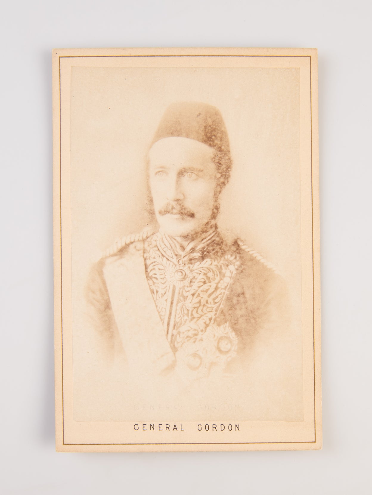 [General Gordon cabinet card.]