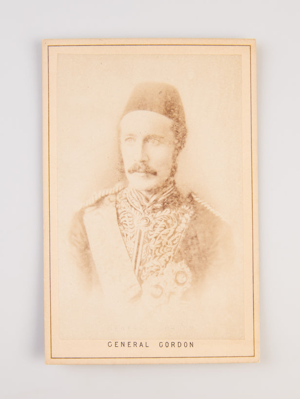 [General Gordon cabinet card.]