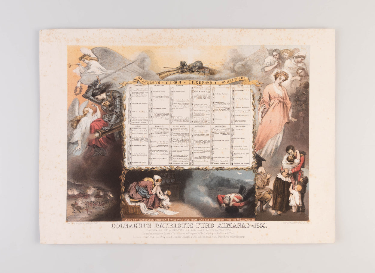 Colnaghi's Patriotic Fund Almanac for 1855.