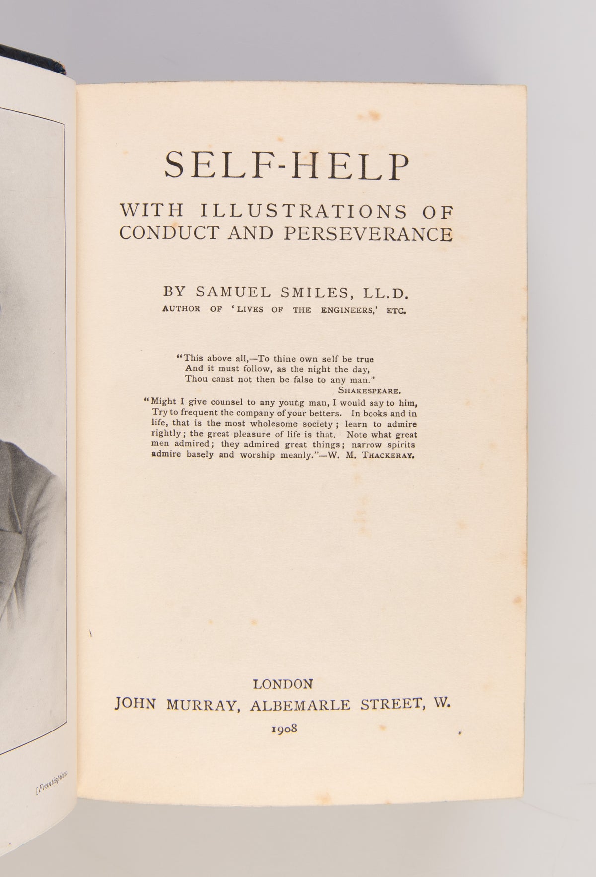 Self-Help, with Illustrations of Conduct and Perseverance.