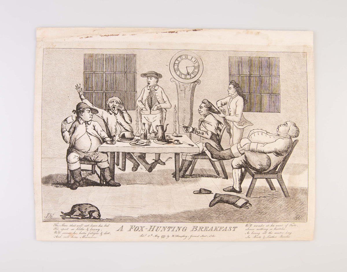 A Fox-Hunting Breakfast.
