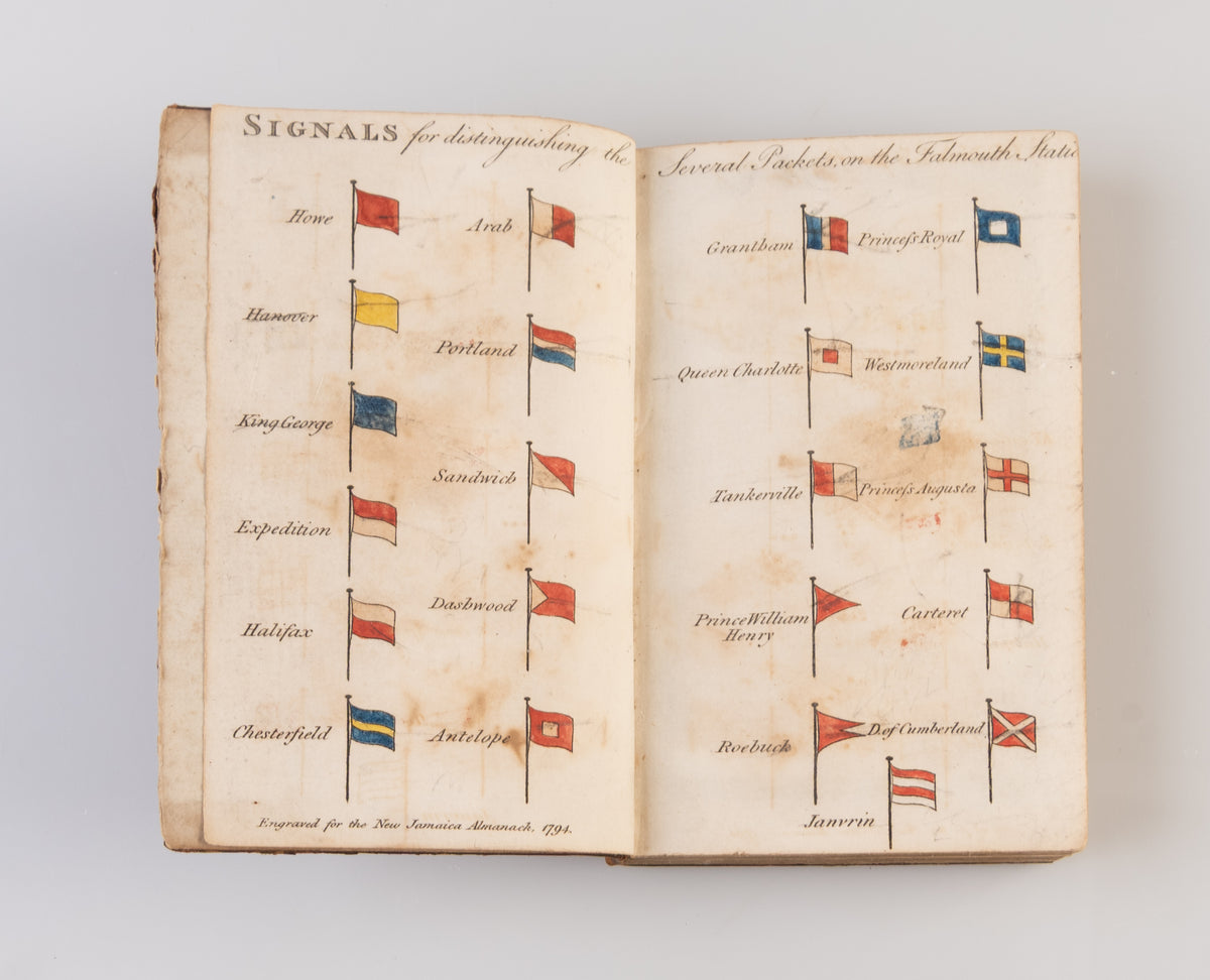 The New Jamaica Almanack, and register, Calculated to the Meridian of the Island for the Year of our Lord 1794. Being the Second after Bissextile or Leap Year.