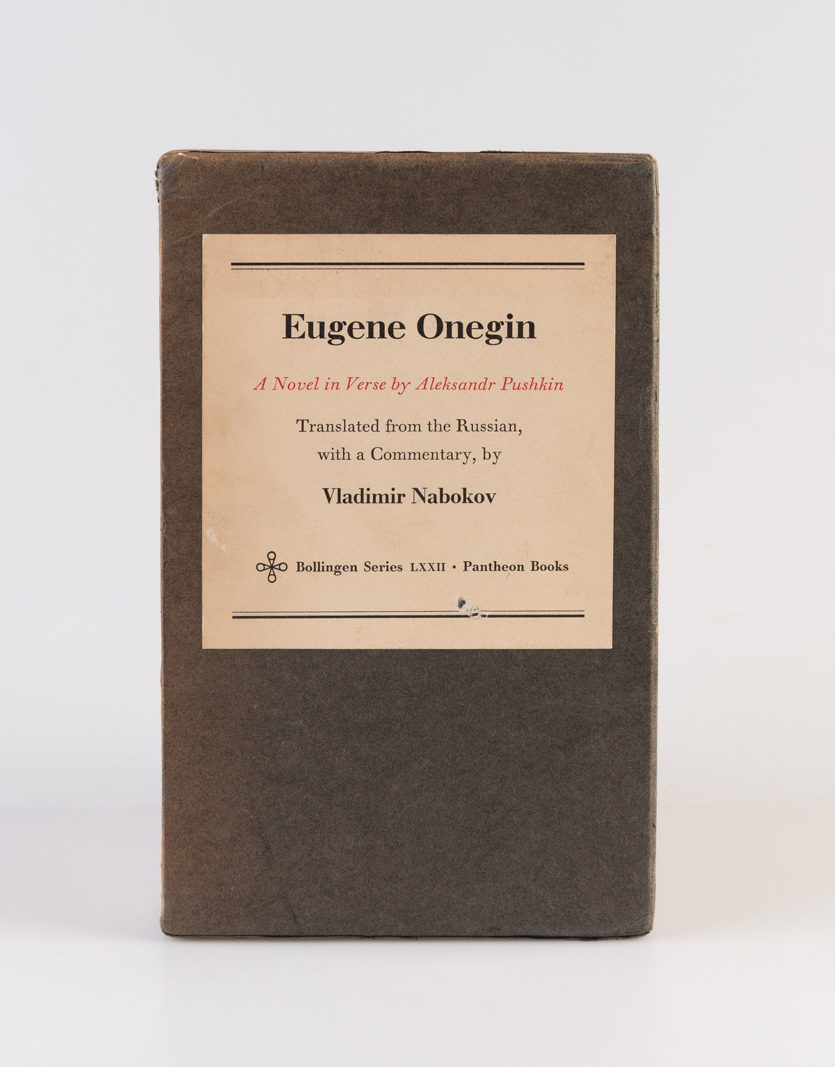 Eugene Onegin.