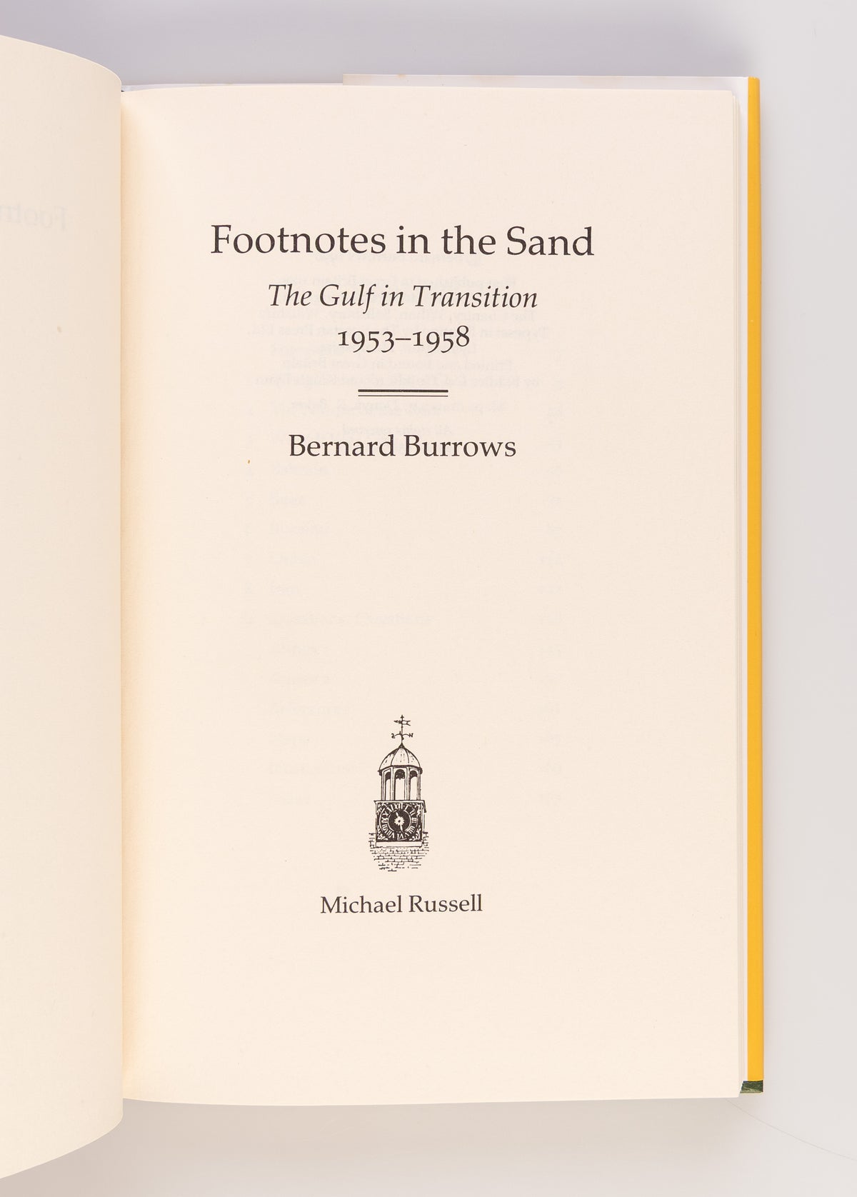 Footnotes in the Sand.
