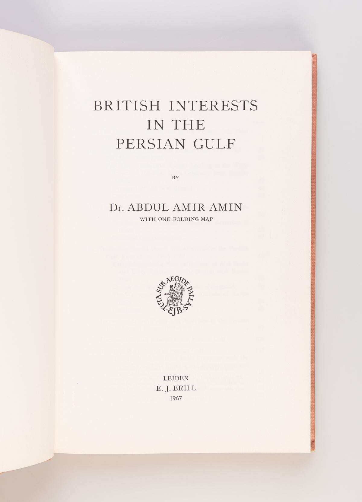 British Interests in the Persian Gulf.