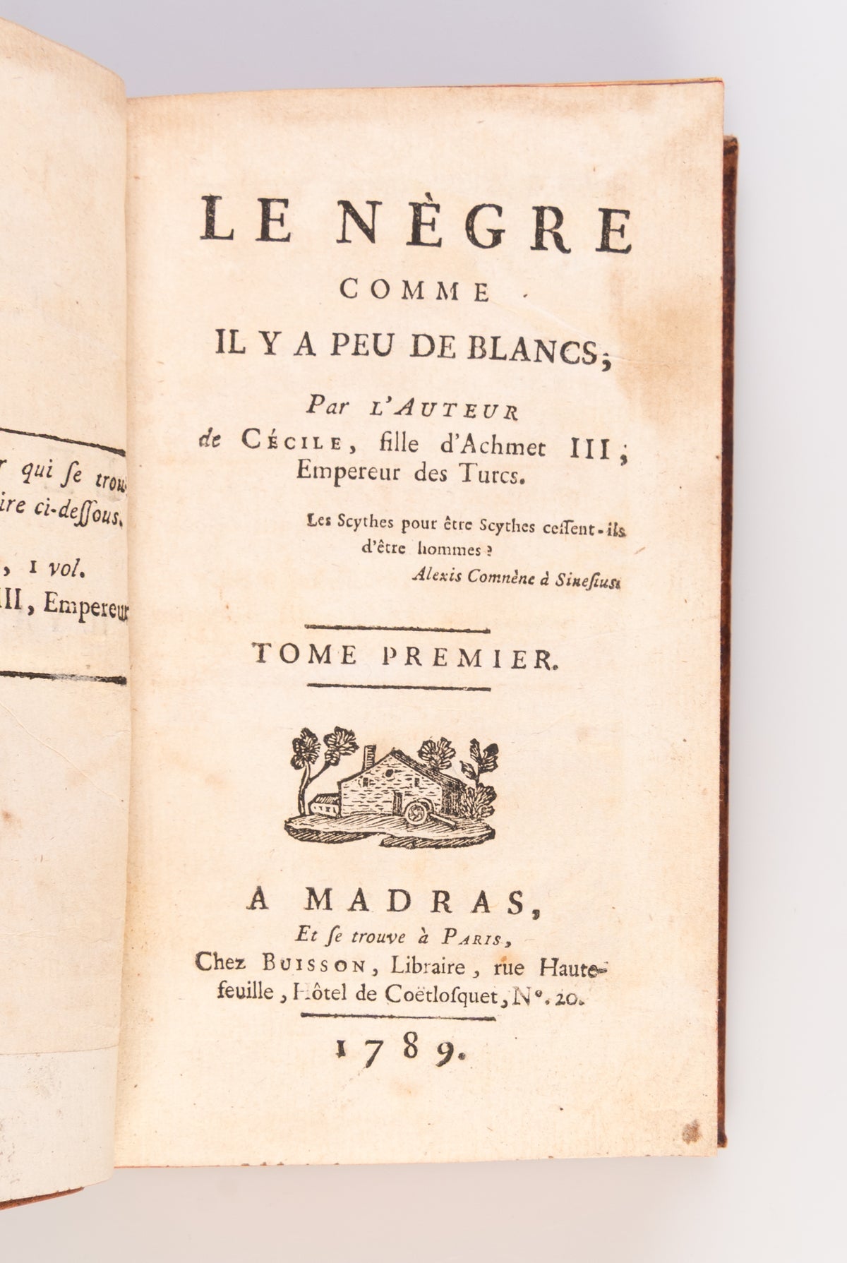 Le Nègre comme il y a Peu de Blancs.