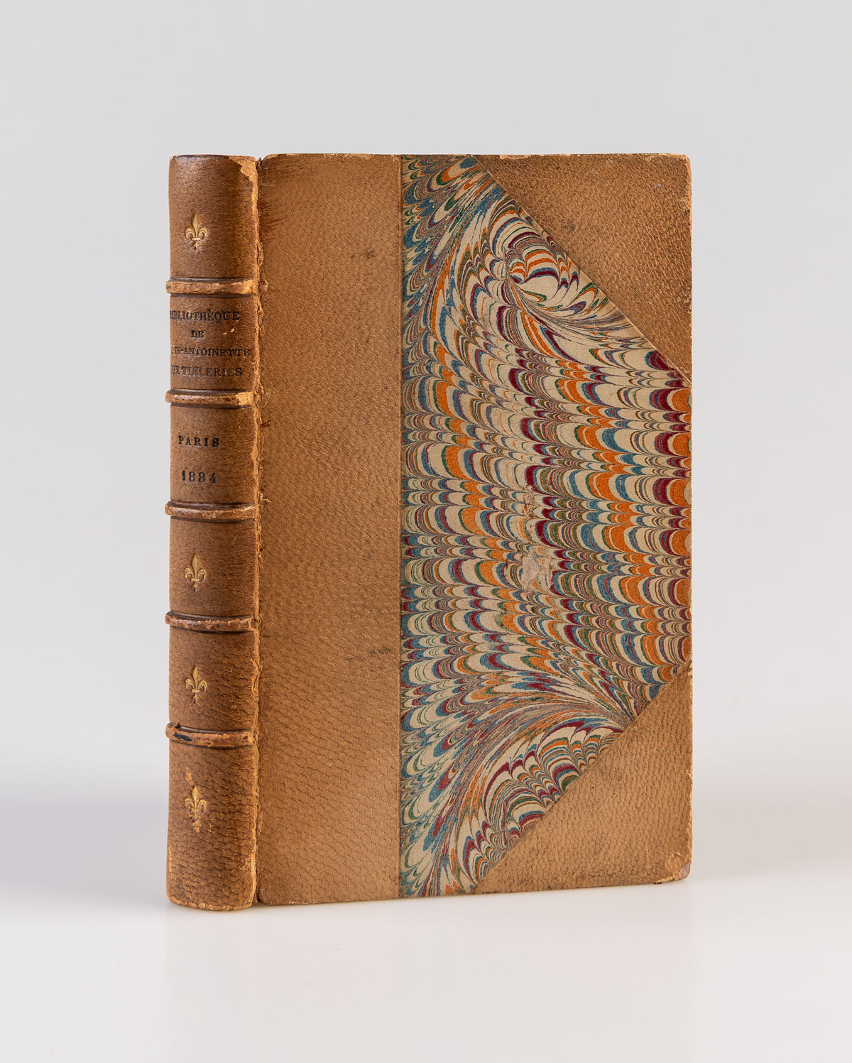 Livres du Boudoir de la Reine Marie Antoinette. Paris; J. Gay, 1862. (with:) LACROIX (Paul). Bibliothèque de la Reine Marie Antoinette au Petit Trianon. Paris: Jules Gay, 1863. (and:) E.Q.B. Bibliothèque de la Reine Marie Antoinette au chateau des Tuileri