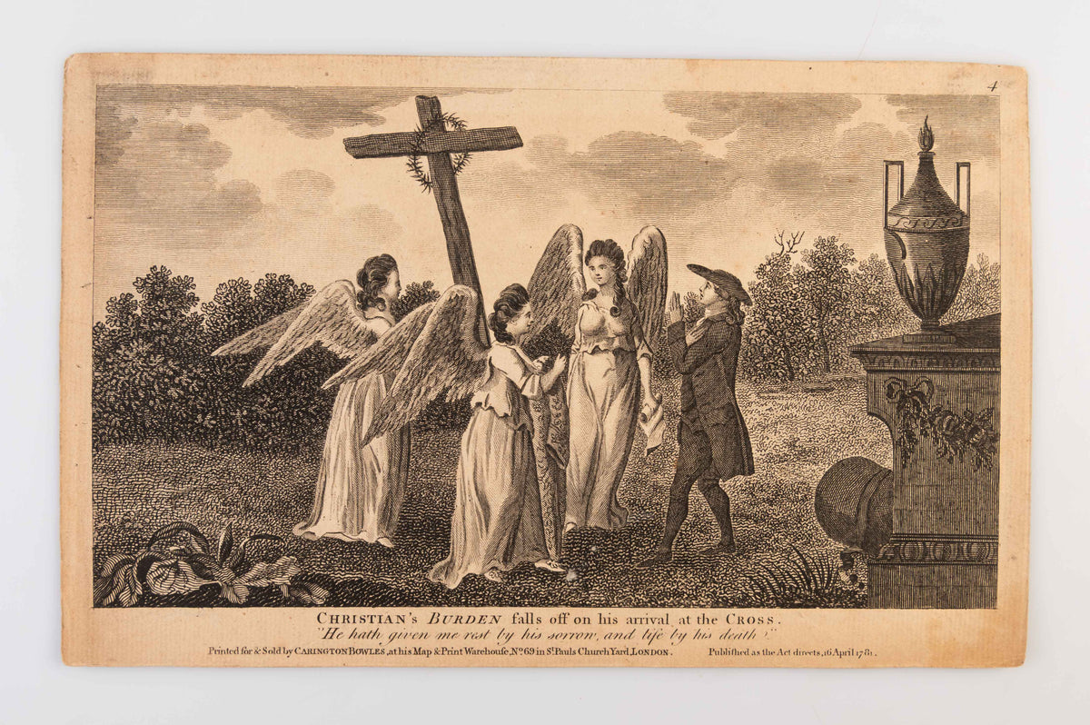 Twelve Prints of John Bunyan's Pilgrim's Progress representing the principal Occurrences in Christian's Journey.