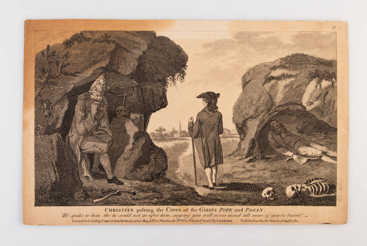 Twelve Prints of John Bunyan's Pilgrim's Progress representing the principal Occurrences in Christian's Journey.