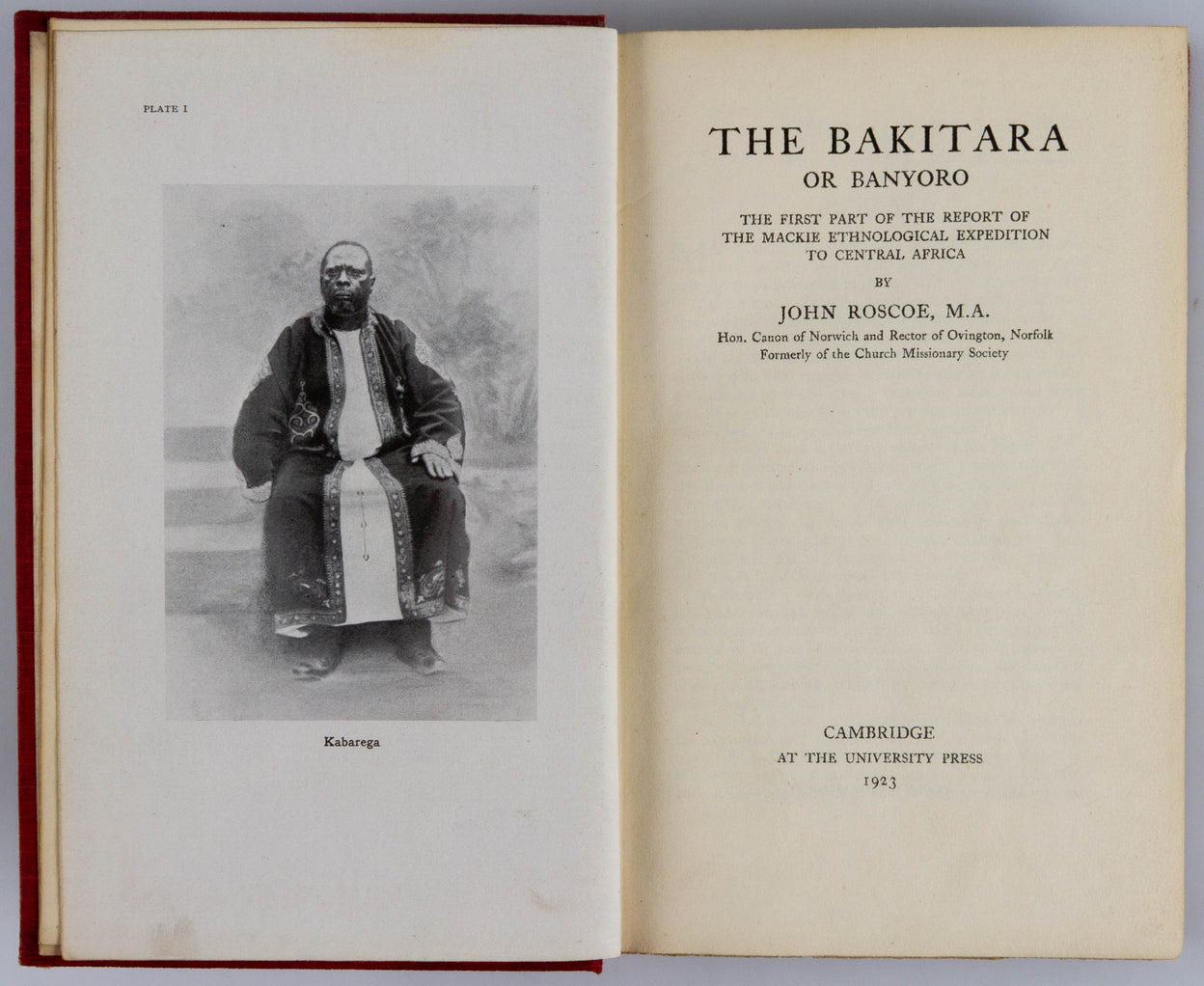The Bakitara or Banyoro