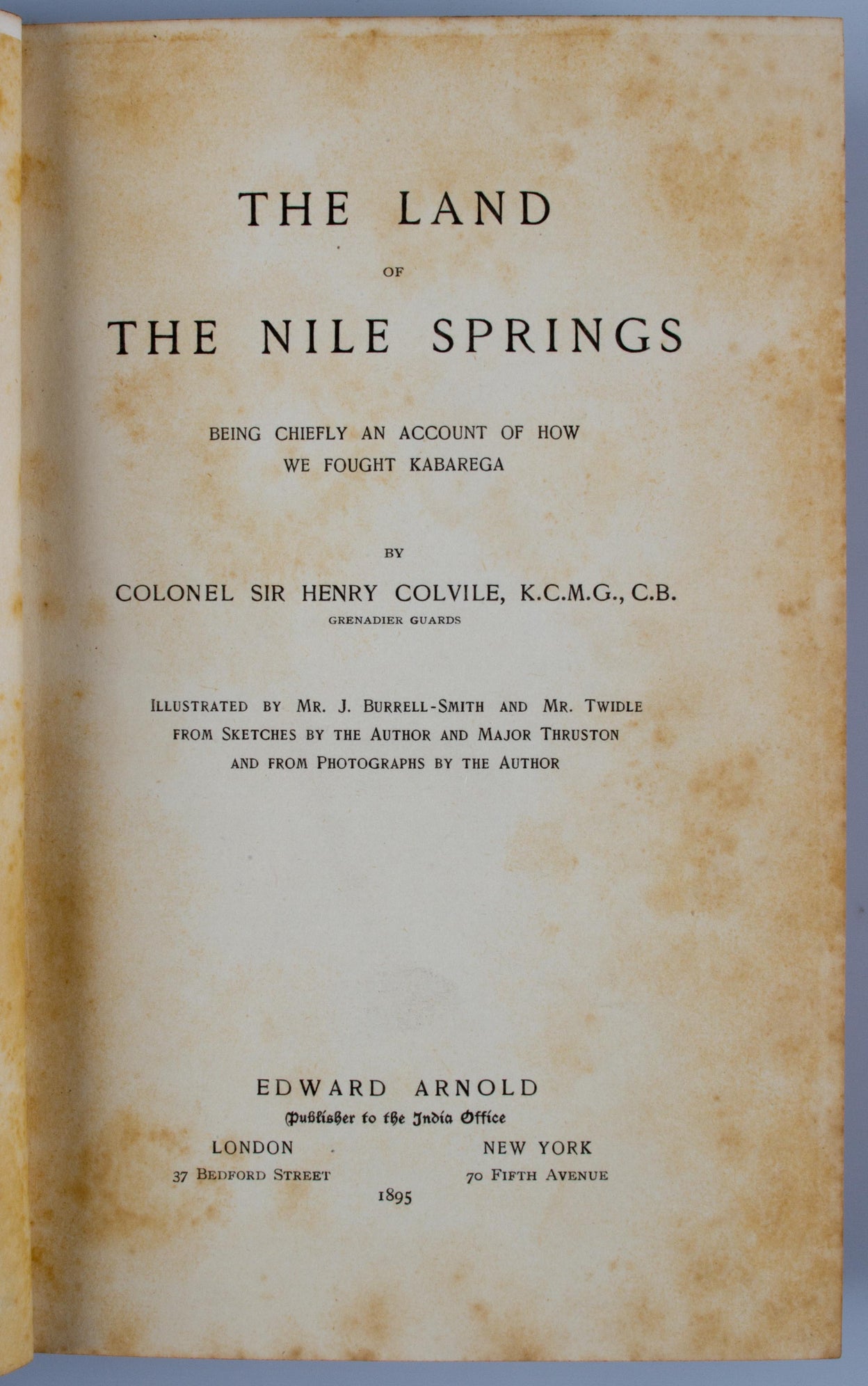 The Land of the Nile Springs