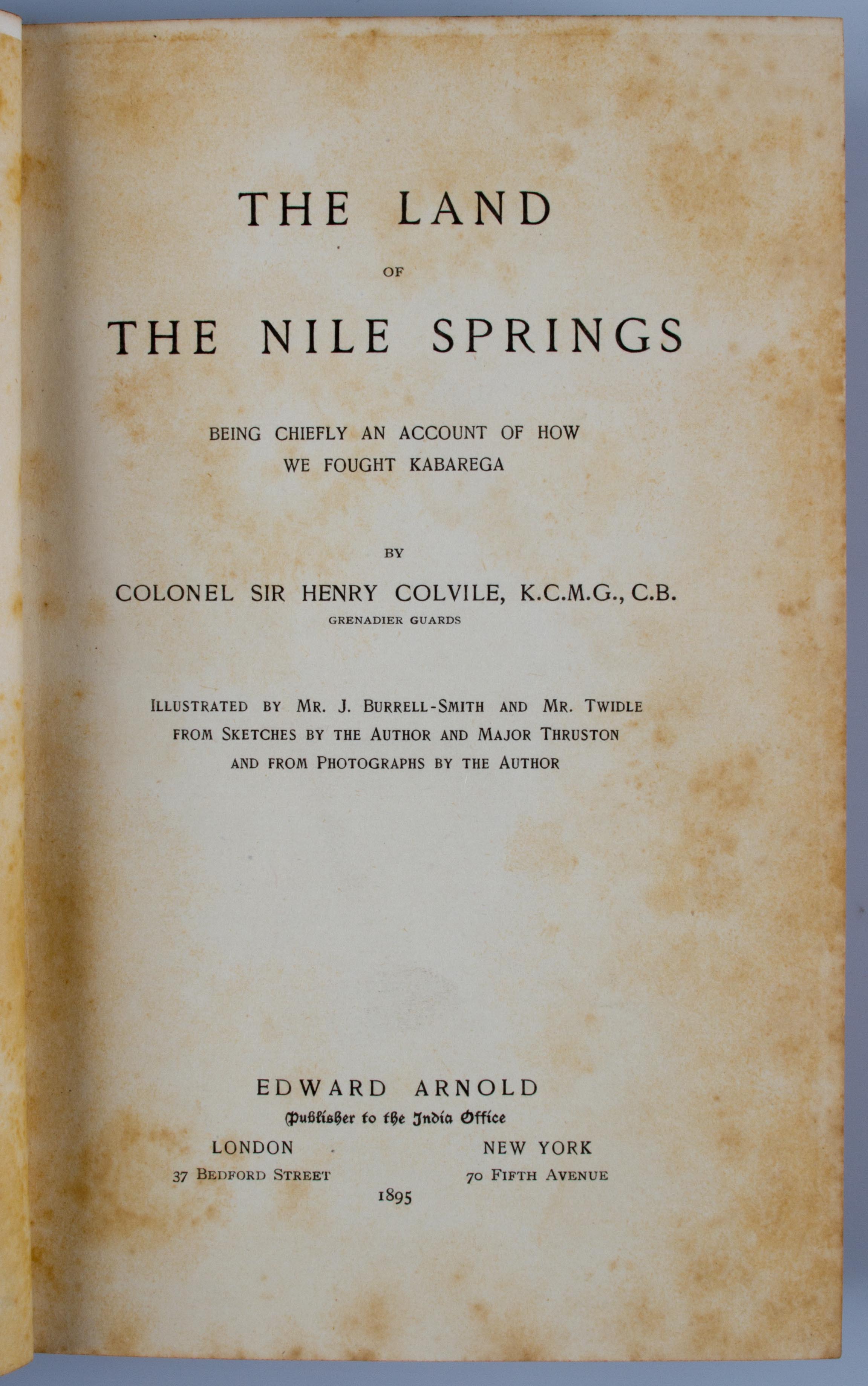 The Land of the Nile Springs