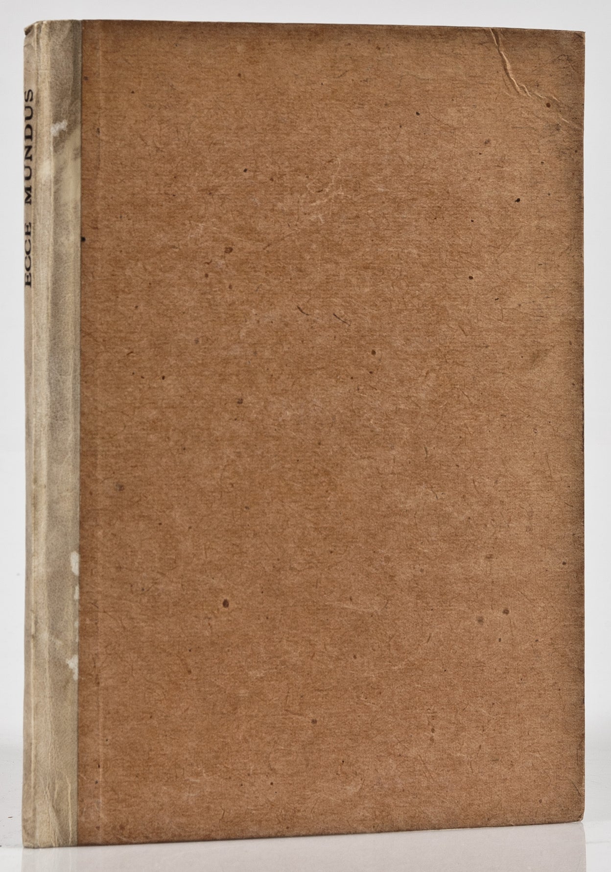 Ecce Mundus. Industrial Ideals and the Book Beautiful.