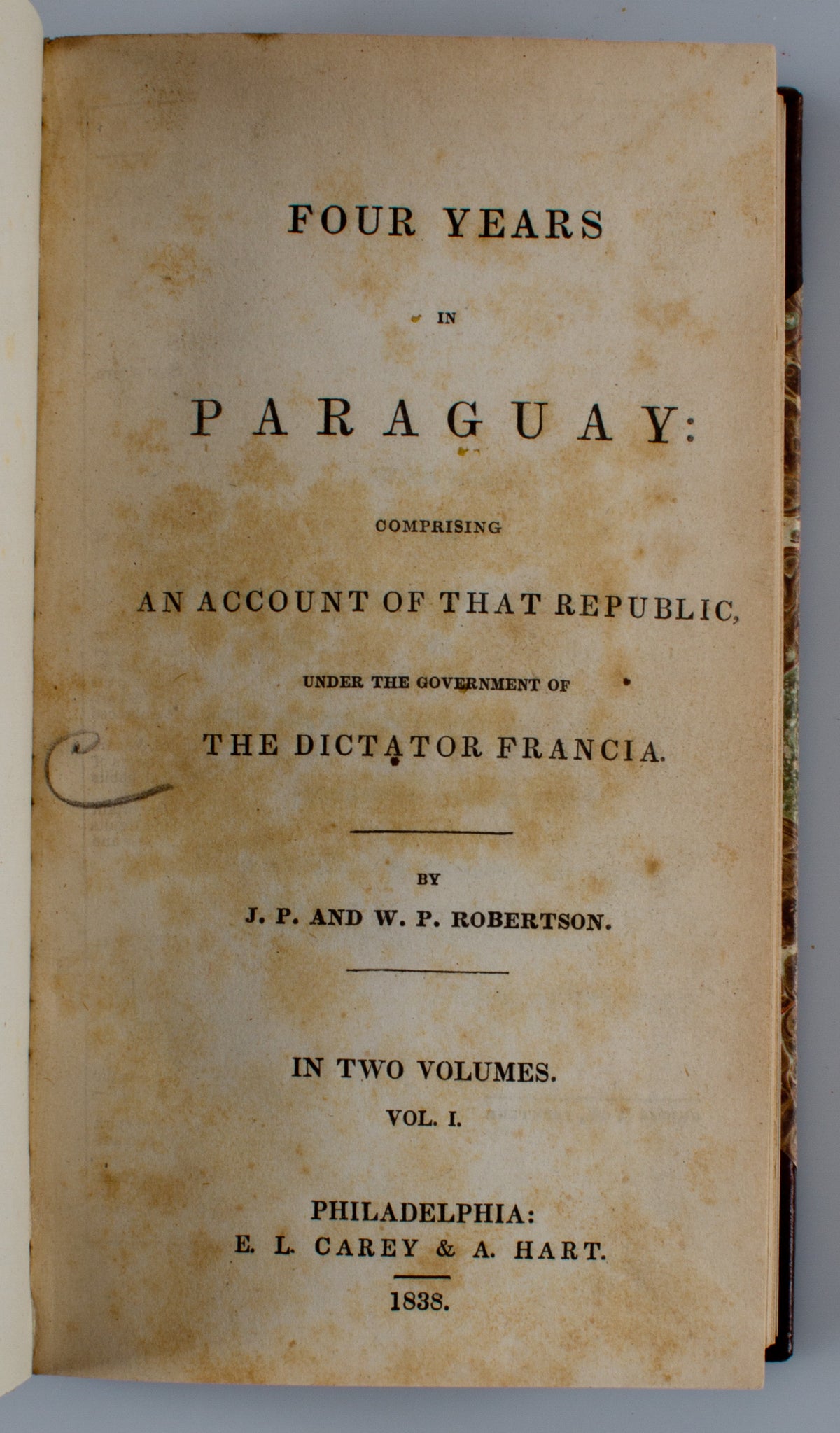 Four Years in Paraguay: