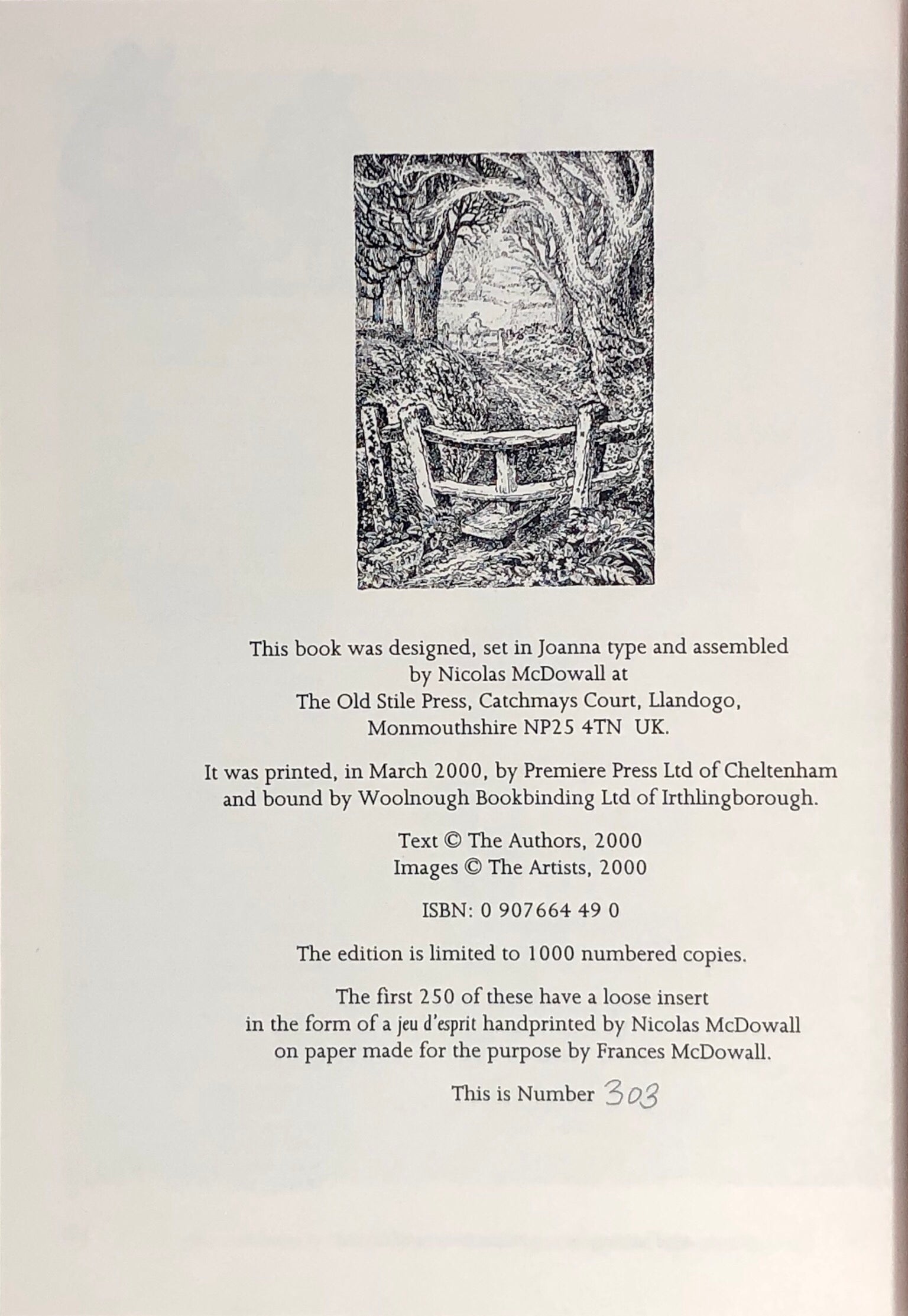 The Old Stile Press in the twentieth century: a Bibliography 1979-1999.